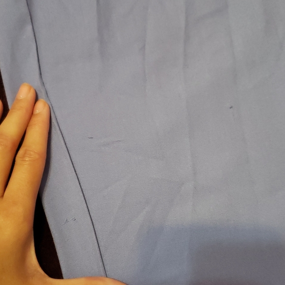 🔴 🆓️ FREE* Periwinkle Blue Elastic-Waist Pants 🔴 - Picture 5 of 5